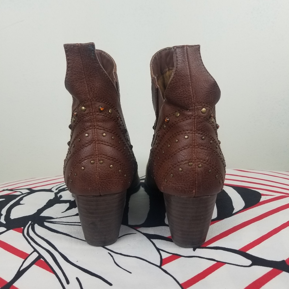 Coconut By Matisse Vegan Serge Western Booties Gem